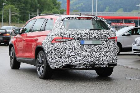 06/2020, Skoda Kodiaq RS Facelift Erlkönig