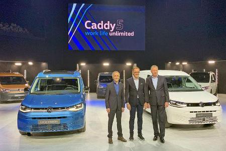 VW Caddy V Weltpremiere