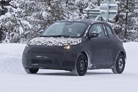 Erlkönig Fiat 500e
