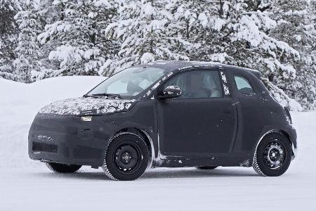 Erlkönig Fiat 500e