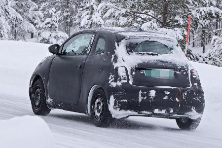 Erlkönig Fiat 500e