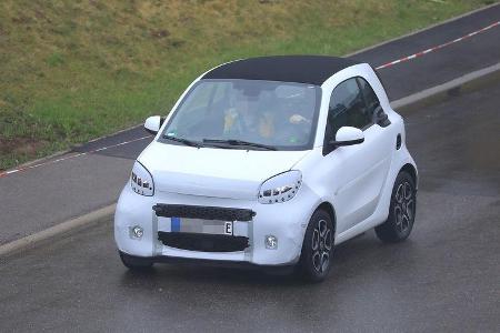 Erlkönig Smart EQ Fortwo Facelift