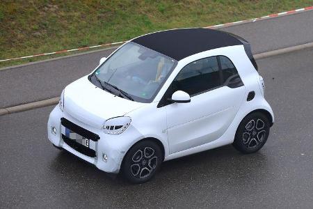 Erlkönig Smart EQ Fortwo Facelift