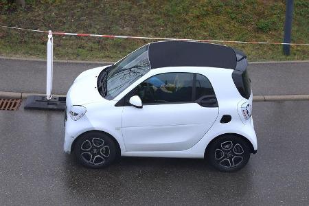Erlkönig Smart EQ Fortwo Facelift
