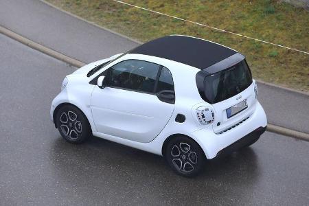 Erlkönig Smart EQ Fortwo Facelift