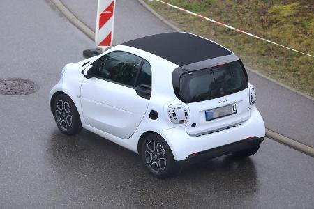 Erlkönig Smart EQ Fortwo Facelift