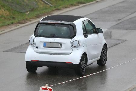 Erlkönig Smart EQ Fortwo Facelift