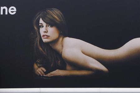 Kelly Brook Werbeplakat