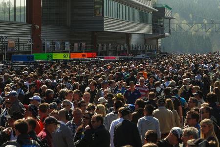 LeMans, GTE-Klasse, Zuschauermassen