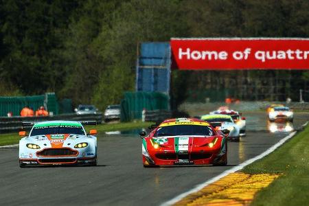 LeMans, GTE-Klasse, Rennszene