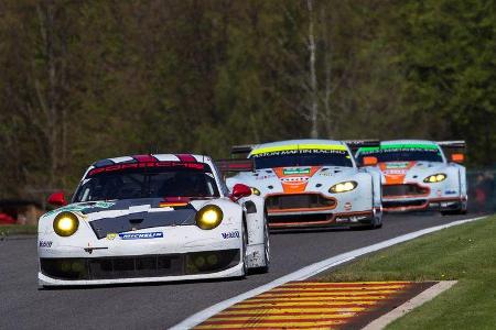 LeMans, GTE-Klasse, Porsche 911 RSR, Aston Martin Vantage GTE