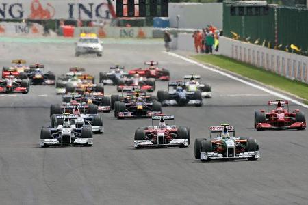 Highlights GP Belgien 2009