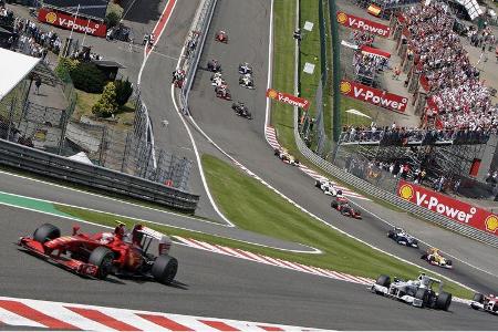 Highlights GP Belgien 2009