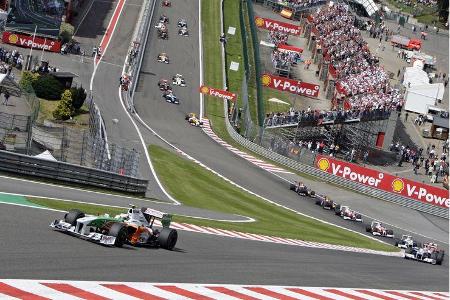 Highlights GP Belgien 2009