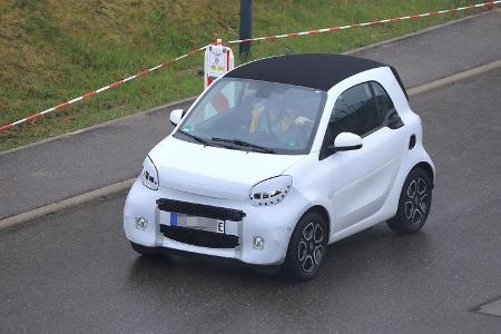 Erlkönig Smart EQ Fortwo Facelift