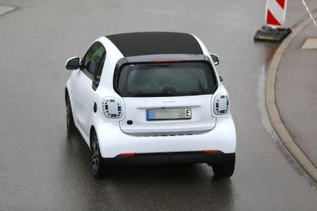 Erlkönig Smart EQ Fortwo Facelift
