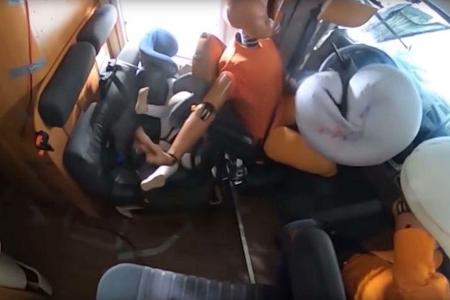 Wohnmobil Crashtest Schweden Zentralamt fŸr Verkehrswesen Trafikverket 2019