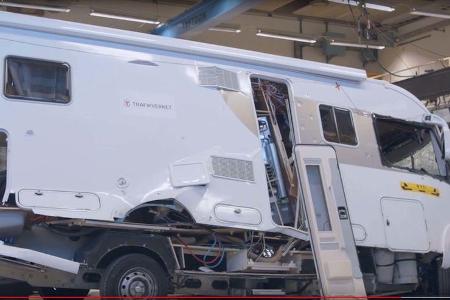Wohnmobil Crashtest Schweden Zentralamt fŸr Verkehrswesen Trafikverket 2019