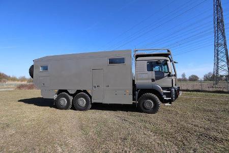 Unicat Expeditionsmobil MD72H auf Basis Lkw MAN TGS 6x6