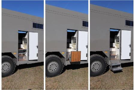 Unicat Expeditionsmobil MD72H auf Basis Lkw MAN TGS 6x6