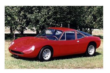 De Tomaso Vallelunga, gebaut von 1964 bis 1967 (56 Exemplare).