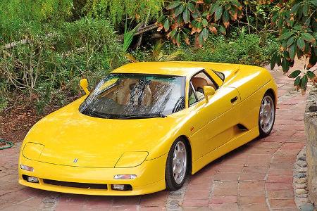 De Tomaso Guarà, Frontansicht