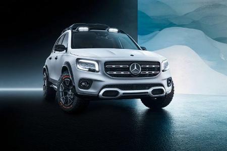 Dem GLA kommt der neue Kompakt-SUV nicht in die Quere. Der Mercedes GLB versteht sich als Familien-SUV, das den Schwerpunkt ...