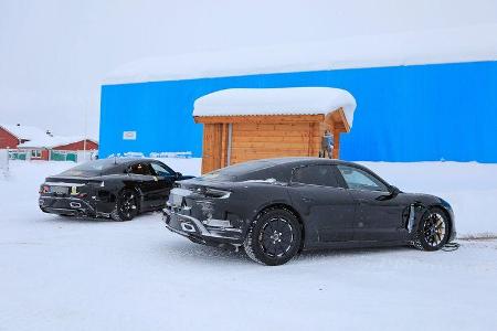 Erlkönig Porsche Taycan