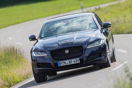 Jaguar XF 30d Portfolio, Frontansicht