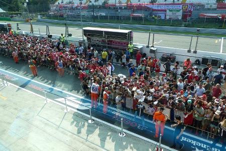 Tagebuch - Formel 1 - GP Italien 2018