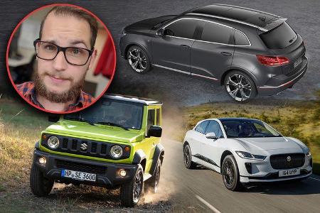 Jahresrückblick Top 3 Redaktion Sportwagen SUV Pioniere Jahresrückblick Top 3 Redaktion Sportwagen SUV Pioniere