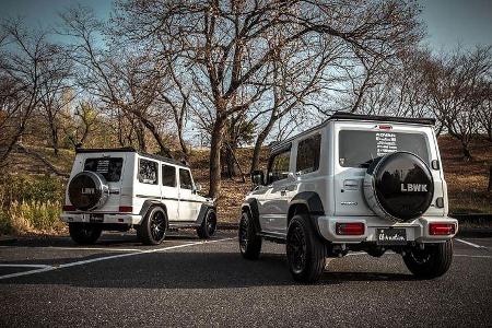 01/2019, Liberty Walk Suzuki Jimny Mercedes-AMG G 63