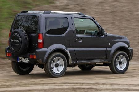 Suzuki Jimny, Heckansicht