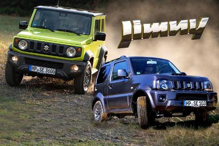 Suzuki Jimny Vergleich alt neu