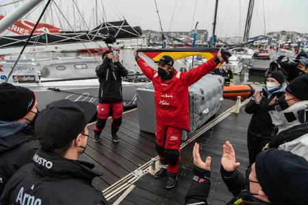 Vendee Globe 2021 Zieleinlauf Boris Herrmann