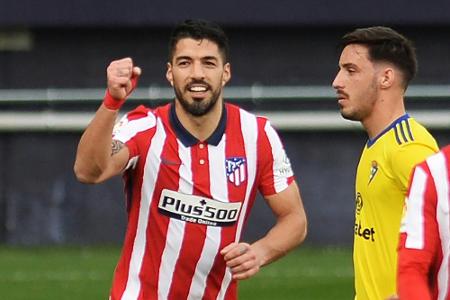 Suarez mit Doppelpack: Atletico baut Vorsprung auf Real aus