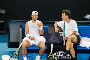 Nadal bei den Australien Open ohne Coach Moya
