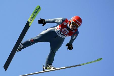 DSV-Skispringerinnen wieder am Podest vorbei DSV-Skispringerinnen wieder am Podest vorbei