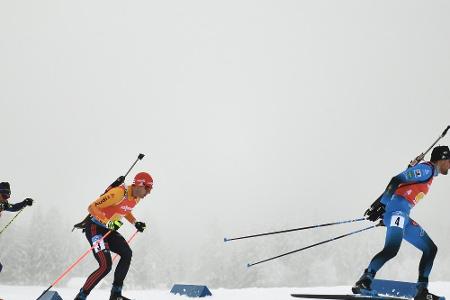 Biathlon: Männer-Staffel verpasst Podium erneut knapp