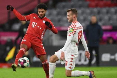 Gnabry erleidet Prellung am Schienbein