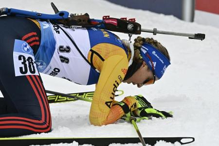 Biathlon: Preuß auf Rang sechs - Herrmann patzt bei Eckhoff-Sieg erneut Biathlon: Preuß auf Rang sechs - Herrmann patzt bei Eckhoff-Sieg erneut