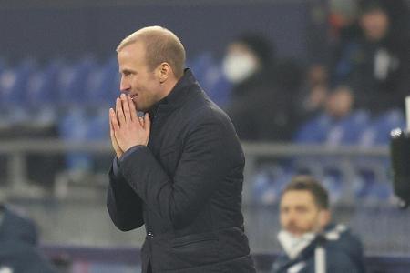 Luft für TSG-Trainer Hoeneß wird dünner Luft für TSG-Trainer Hoeneß wird dünner
