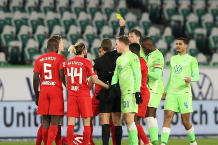2:2 in Wolfsburg: Leipzig verpasst Sprung an die Tabellenspitze