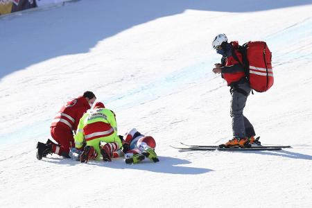 Streif Kitzbühel Sturz Kryenbühl