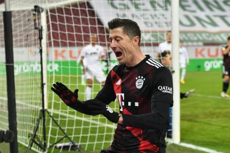 Bayern im Pfostenglück: Derby-Zittersieg dank Lewandowski