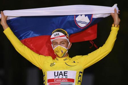 Titelverteidiger Pogacar sagt für Tour de France 2021 zu Titelverteidiger Pogacar sagt für Tour de France 2021 zu