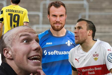 Weltmeister, Double-Gewinner, Absteiger, 'Dönerwerfer' und 'Lobby-Pinkler': Kevin Großkreutz hat in seiner Karriere schon je...