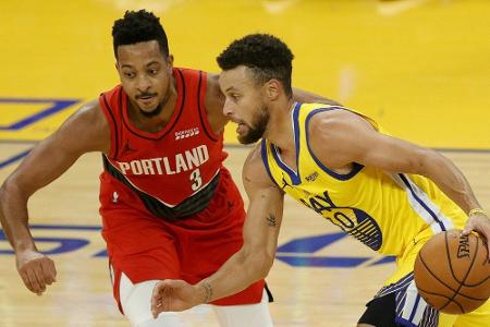 NBA: Curry-Gala mit 62 Punkten und acht Dreiern