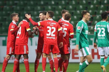 2:0 in Bremen: Union Berlin 