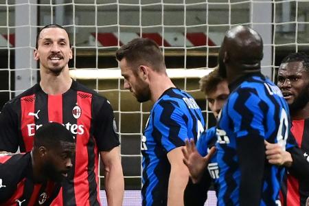Ibrahimovic und Lukaku nach Streit im Derby für ein Spiel gesperrt
